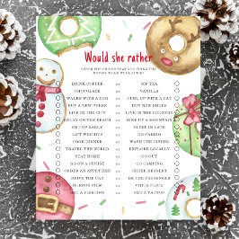 Lámina Navidades no duchan a su bebé ¿Prefiere jugar?