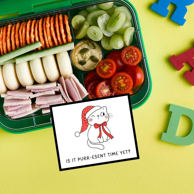 Lámina Navidades Notas del Lunchbox para niños de vacacio (Subido por el creador)