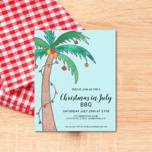 Lámina Navidades Presupuestarios En Julio Invitación A La