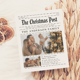 Lámina Navidades Revisión de periódico 7 fotos presupuest