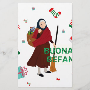 Lámina navidades Witch buona Befana