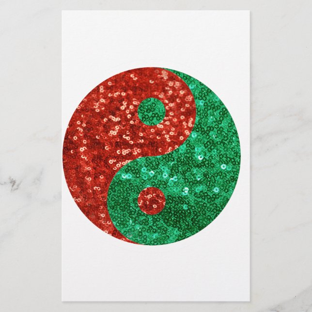 Lámina navidades yin yang (Anverso)