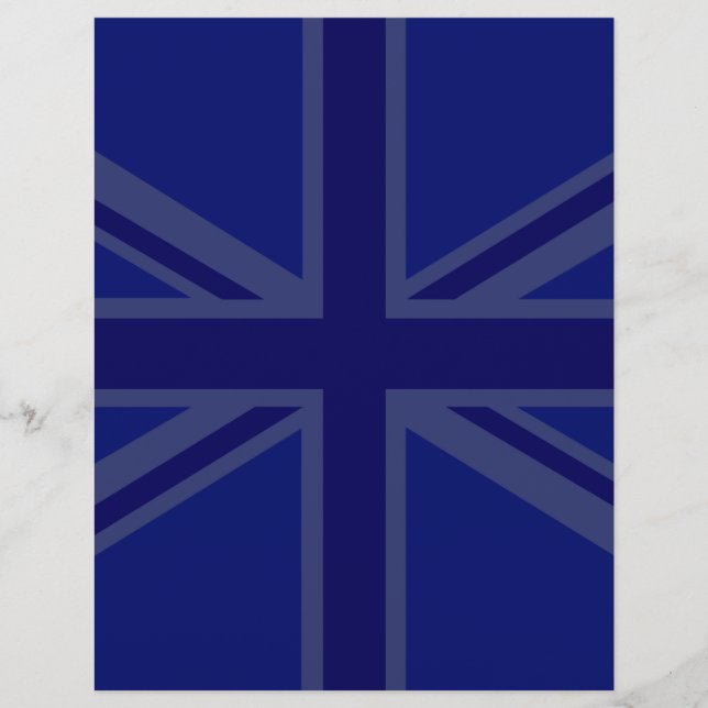 Lámina NAvy Blue Union Jack Decor (Anverso)