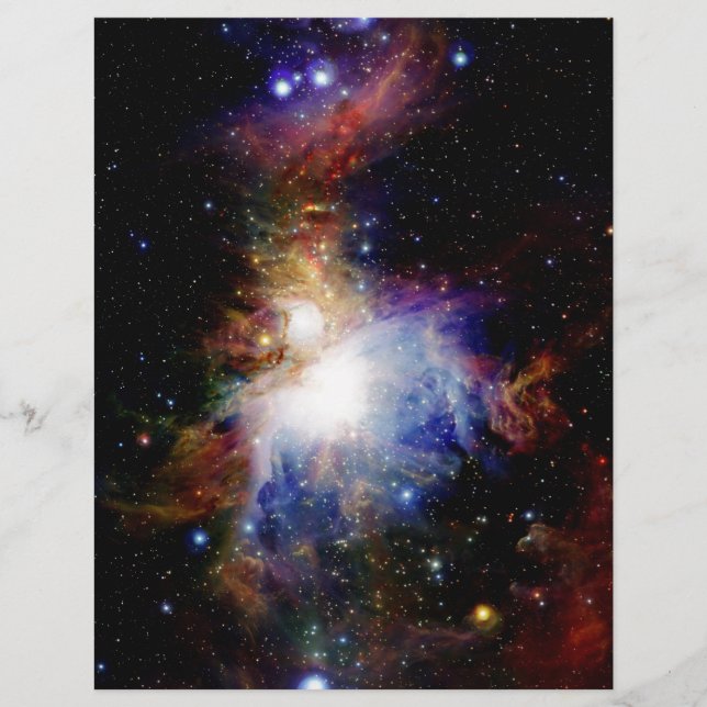 Lámina Nebulosa Colorida (Anverso)