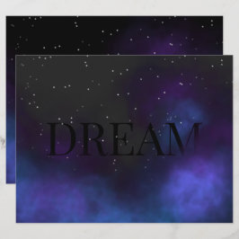 Lámina Nebulosa del espacio de sueños