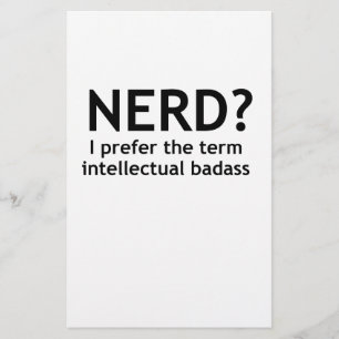 Lámina ¿Nerd? Diseño divertido y original