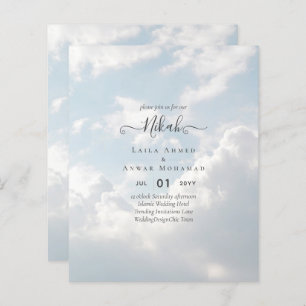 Lámina NIKAH - Personalizado de Invitaciones a la Boda Is