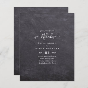 Lámina NIKAH - Personalizado de Invitaciones a la Boda Is