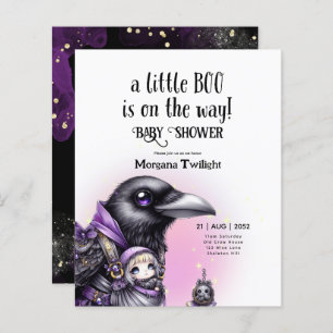 Lámina Niña gótico entregada por Crow Boo en camino