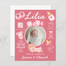 Niña pequeña linda Nacida Estrellas Pink Newborn M