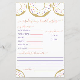 Lámina No Espolvoreada Con Predicción De Amor Y Buenos De