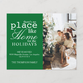 Lámina No hay lugar para mudarse como foto verde en casa