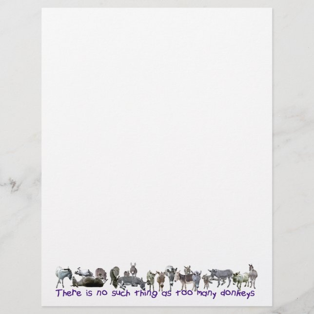 Lámina ¡No hay tantos burros! (Anverso)