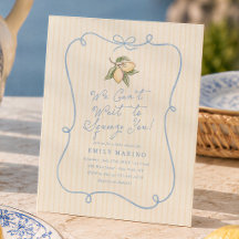 No podemos esperar para abrazarte Baby Shower Lemo