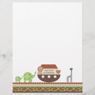 Lámina Noahs Ark Letterhead