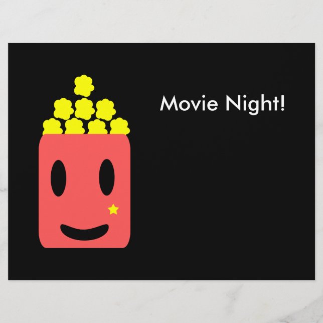 Lámina Noche de cine (Anverso)