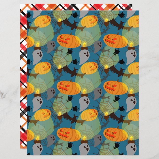 Lámina Noche de Halloween (Anverso / Reverso)