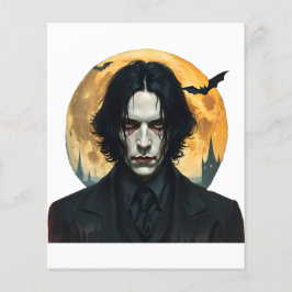 Lámina Noche de Halloween - Levantamiento de vampiros