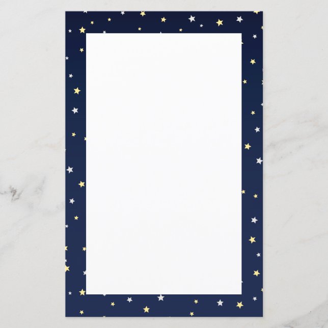 Lámina Noche estrellada (Anverso)