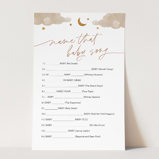 Lámina Nombrar a ese juego de canción del bebé Twinkle Li (Subido por el creador)