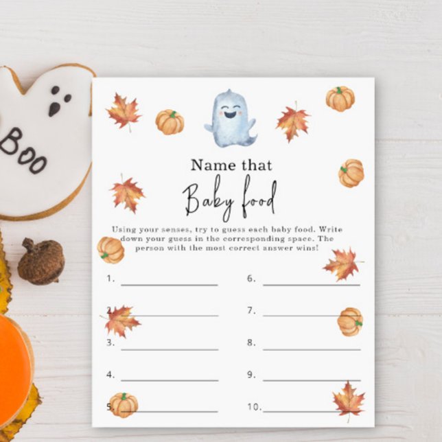 Lámina Nombrar ese alimento para bebé - juego de ducha pa (Subido por el creador)