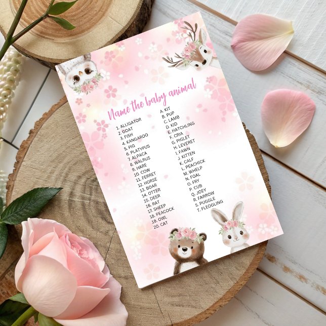 Lámina Nombre de ese juego de animales para bebés - Woodl (Subido por el creador)