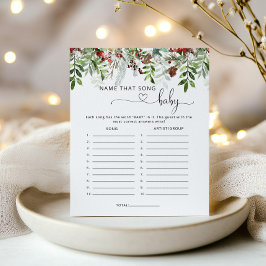 Lámina Nombre de Evergreen que canta el juego de la ducha