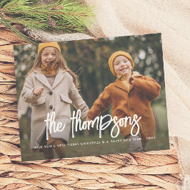 Lámina Nombre de familia con letra manual de presupuesto 