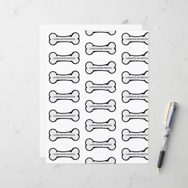 Lámina nombre de laboratorio en hueso (Anverso/Reverso In Situ)