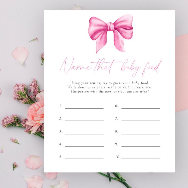 Lámina Nombre ese juego de ducha de comida para bebé - te (Subido por el creador)