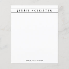 Lámina Nombre profesional e información