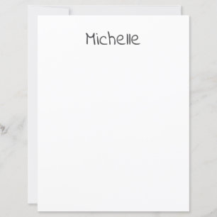 Lámina Nombre propio minimalista moderno profesional