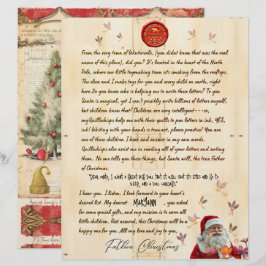 Lámina North Pole Personal Christmas Letter From Santa