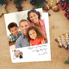 Lámina Nota de la Casa de Pan de Hierro y Navidades de Pr