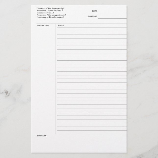 Lámina Notas de foco (Anverso)