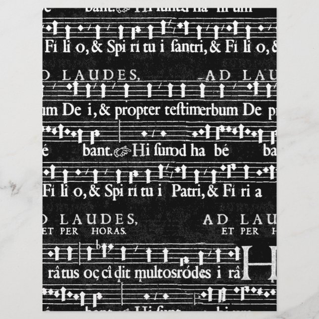 Lámina notas musicales gruesas (Anverso)