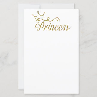 Lámina Notepad de Princess