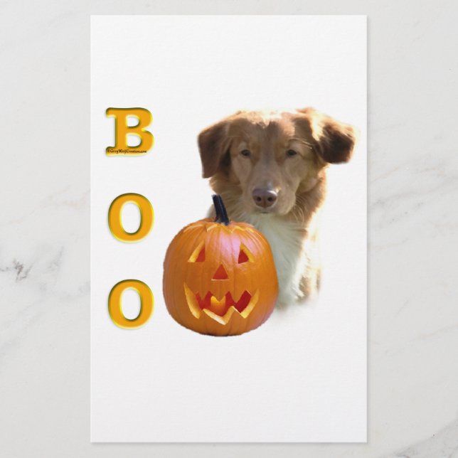 Lámina Nova Scotia Halloween BOO (Anverso)