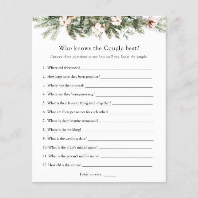 Lámina Novia de invierno que conoce a la pareja mejor par (Anverso)