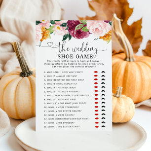 Lámina Novia de otoño elegante Juego de zapatos boda