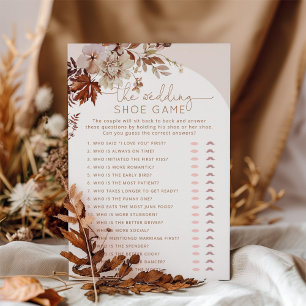 Lámina Novia de otoño elegante Juego de zapatos boda