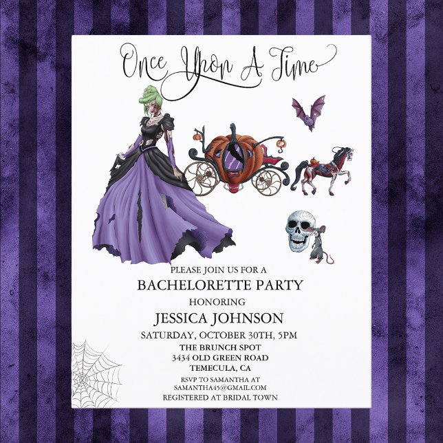 Lámina Novia zombie de Halloween princesa soltera  (Subido por el creador)