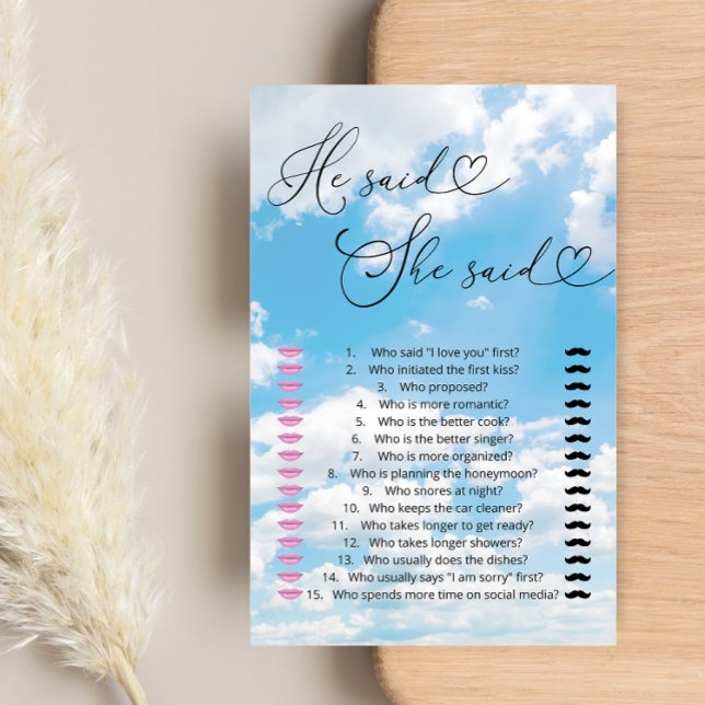 Lámina Nube 9 Dijo Que Dijo Que Adivina Quién Dijo El Jue (Subido por el creador)