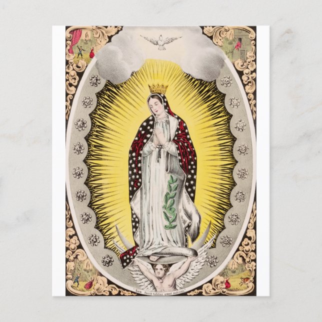 Lámina Nuestra Señora de Guadalupe (Anverso)
