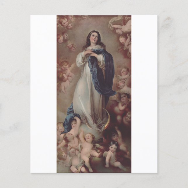 Lámina Nuestra Señora de la Inmaculada Concepción Arte (Anverso)