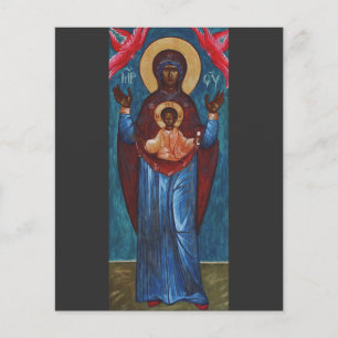 Lámina Nuestra Señora del Signo Grabado Artístico de Luz 