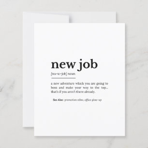 Lámina Nueva definición de empleo - Tipografía Motivacion