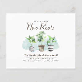 Lámina Nueva dirección que hemos movido la Invitación de 