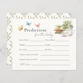 Lámina Nuevo capítulo del libro de té Fiesta predicciones