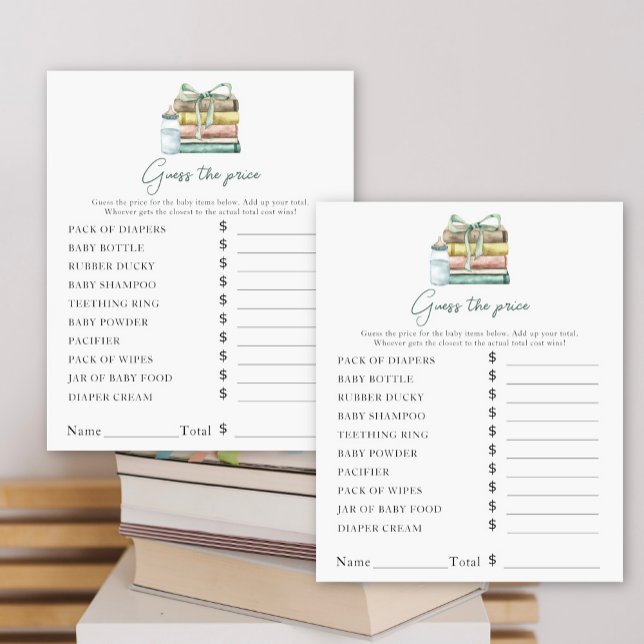 Lámina Nuevo capítulo ducha de bebé - Juego de adivinanza (Subido por el creador)